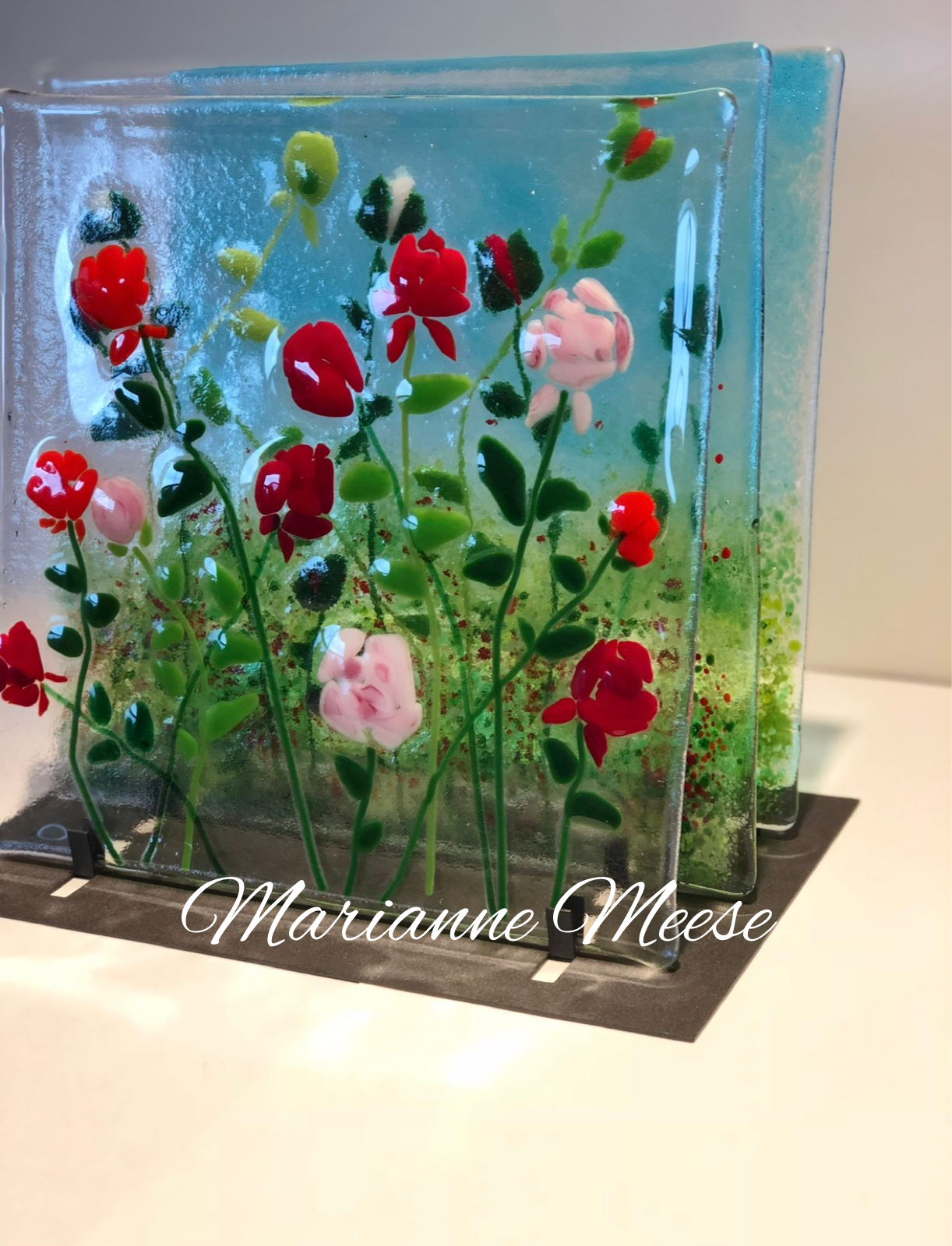 3 Panel Roses