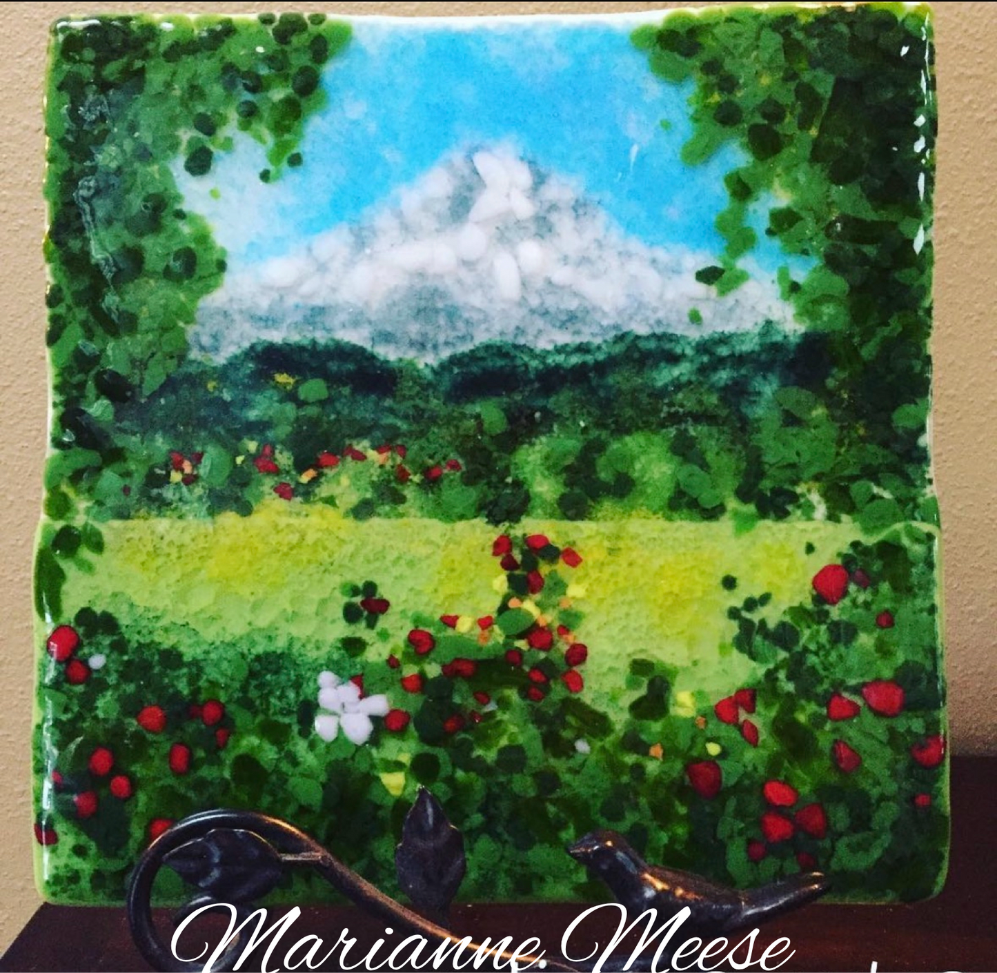 Mount Hood from the Rose Gardens