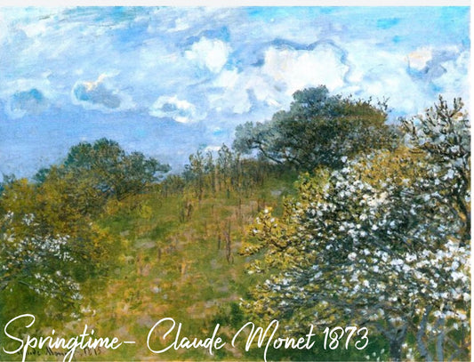 Claude Monet- Springtime